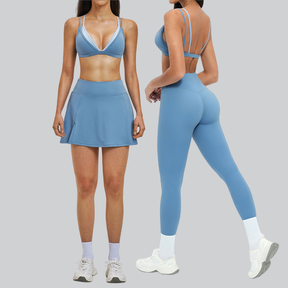 Table Tennis Jacket - Ensemble de yoga 2 pièces pour