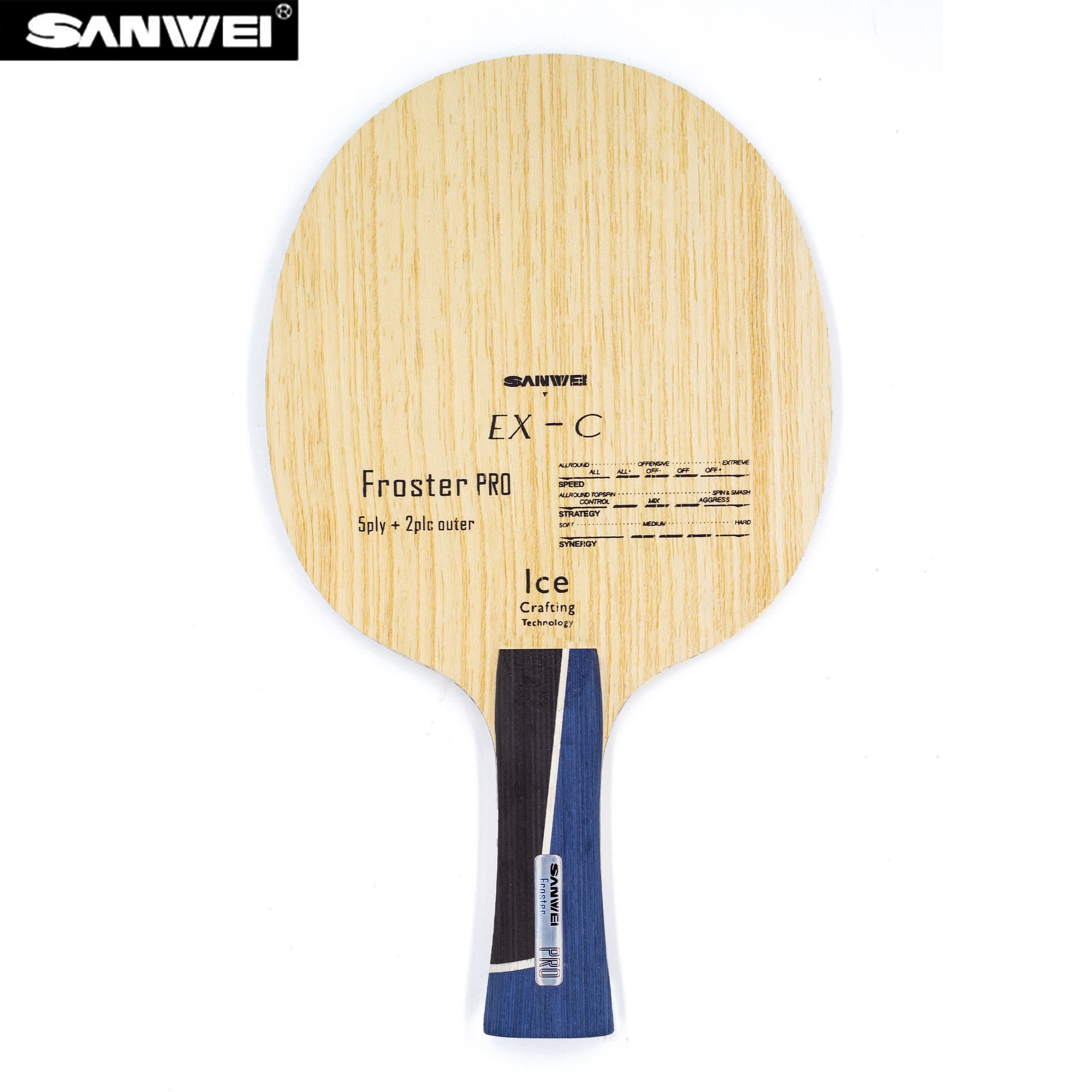 Table Tennis Blades - SANWEI ALC Lame de tennis de