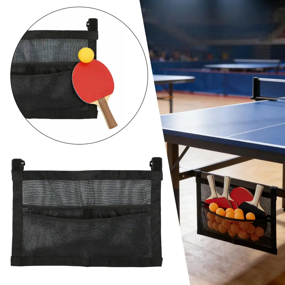 Table Tennis Barrier - Nouveau support de balles de ping-pong