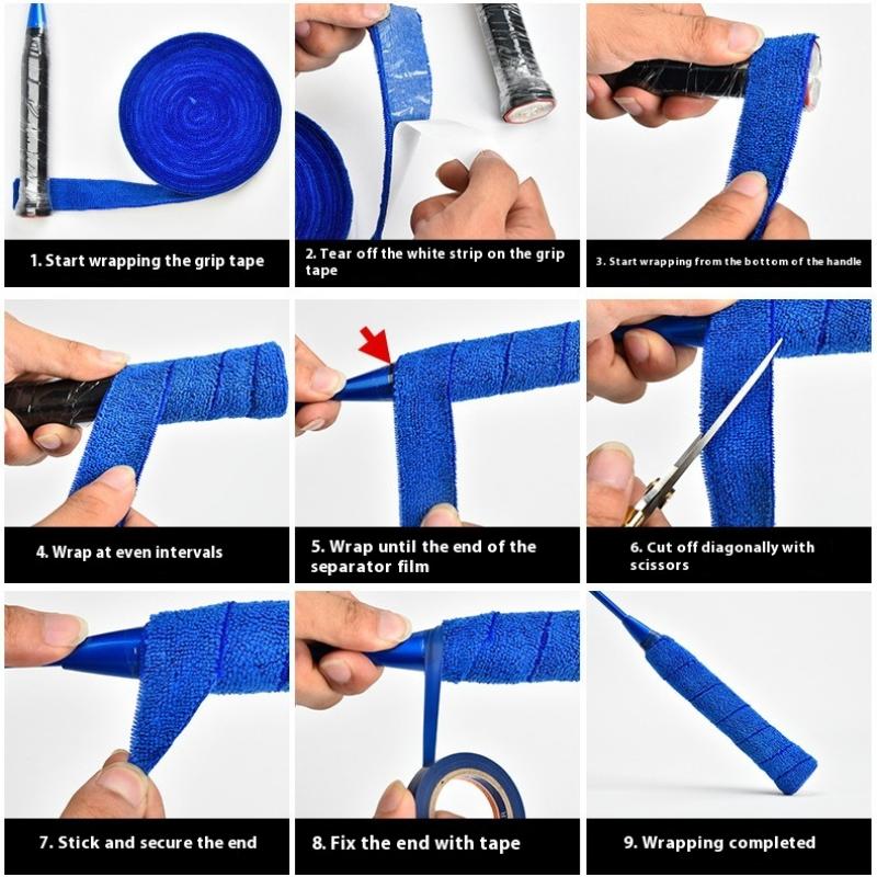 Nouveau 1 ensemble de 5m/10m d - Side Tape Racket avis et prix