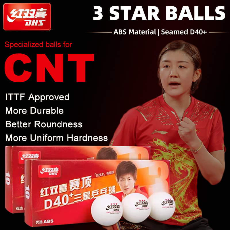 Balles de Ping-Pong DHS D40 +  - Table Tennis Robot avis et prix
